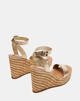 CASSIE GOLD LEATHER
