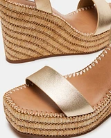 CASSIE GOLD LEATHER