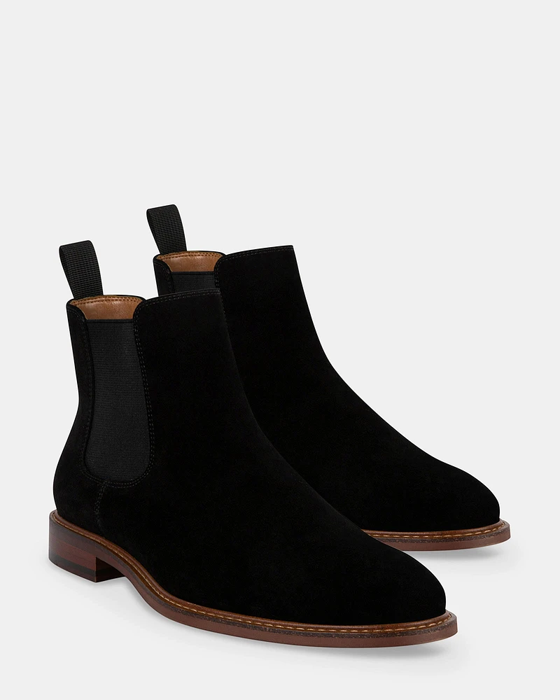 CESARO BLACK SUEDE