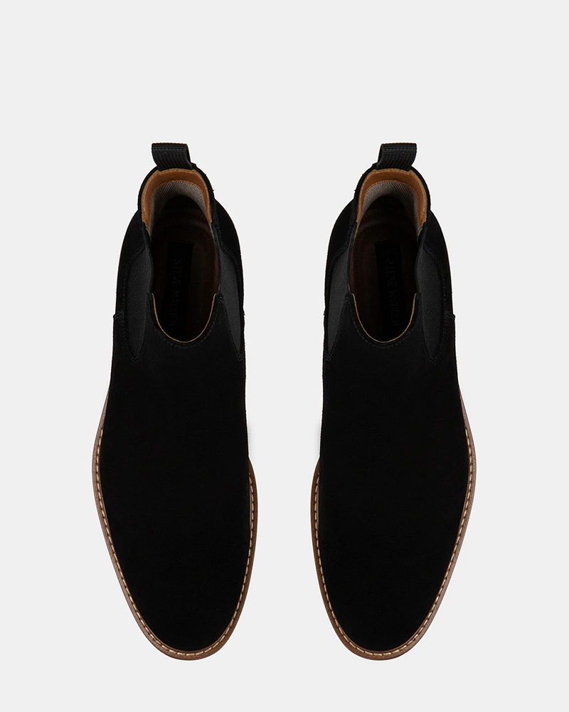 CESARO BLACK SUEDE
