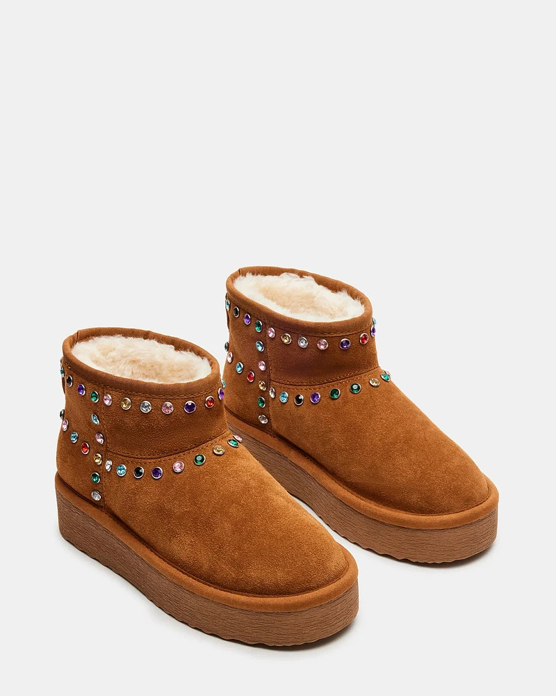 COMFY-R TAN SUEDE