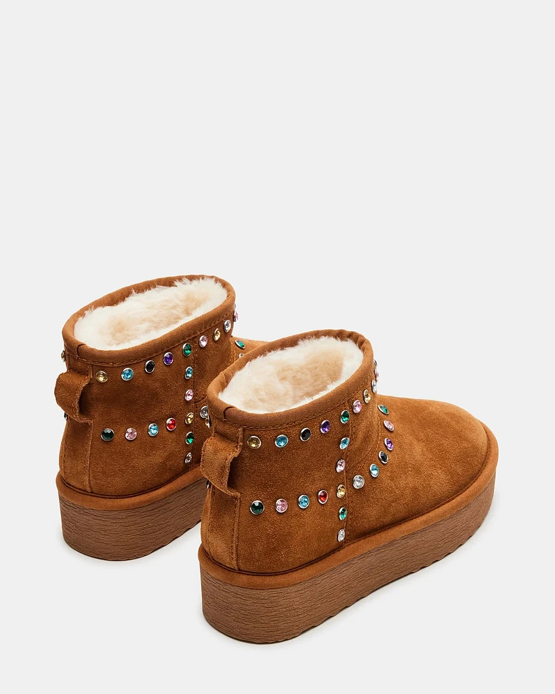 COMFY-R TAN SUEDE