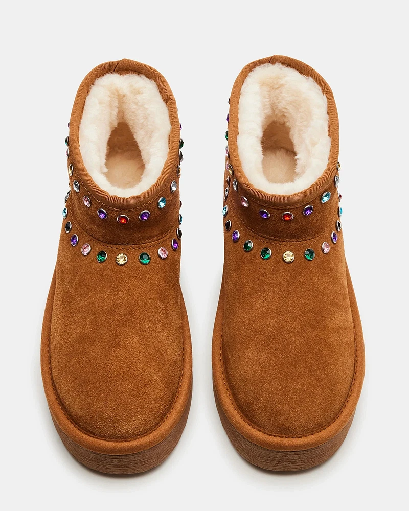 COMFY-R TAN SUEDE