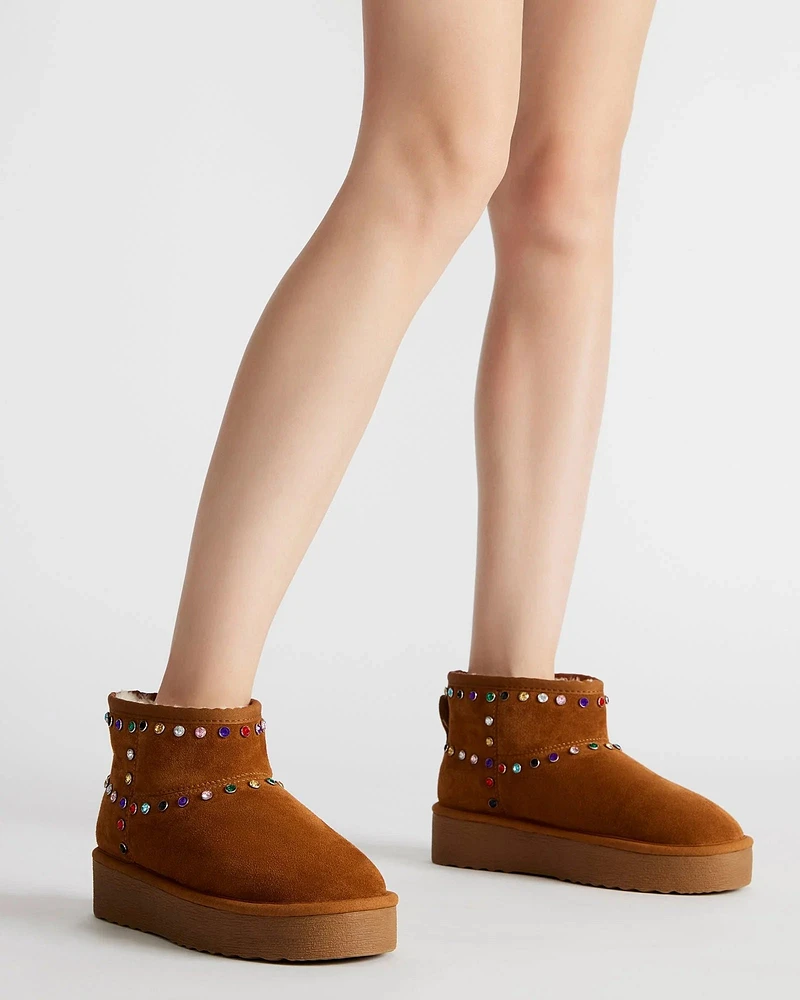 COMFY-R TAN SUEDE