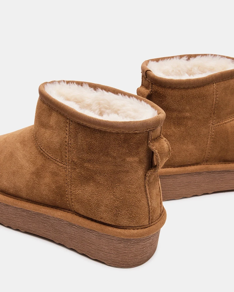 COMFY TAN SUEDE