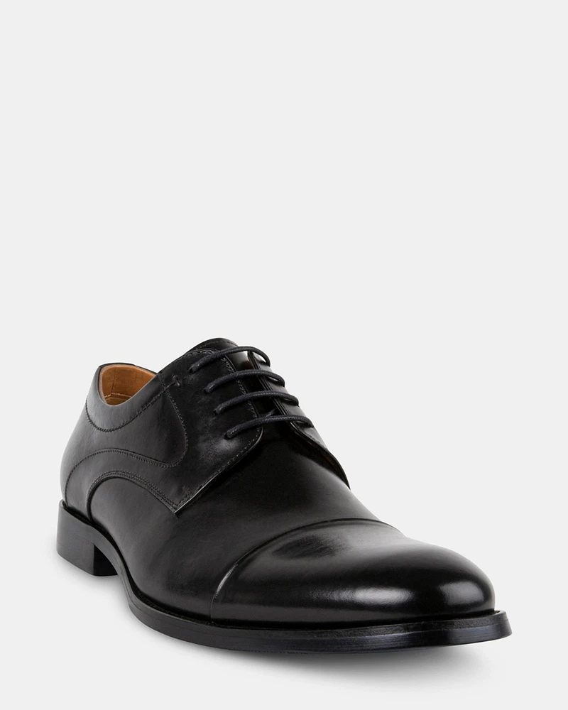 DAEGAN BLACK LEATHER