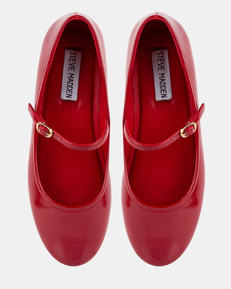 DANSEUR RED PATENT