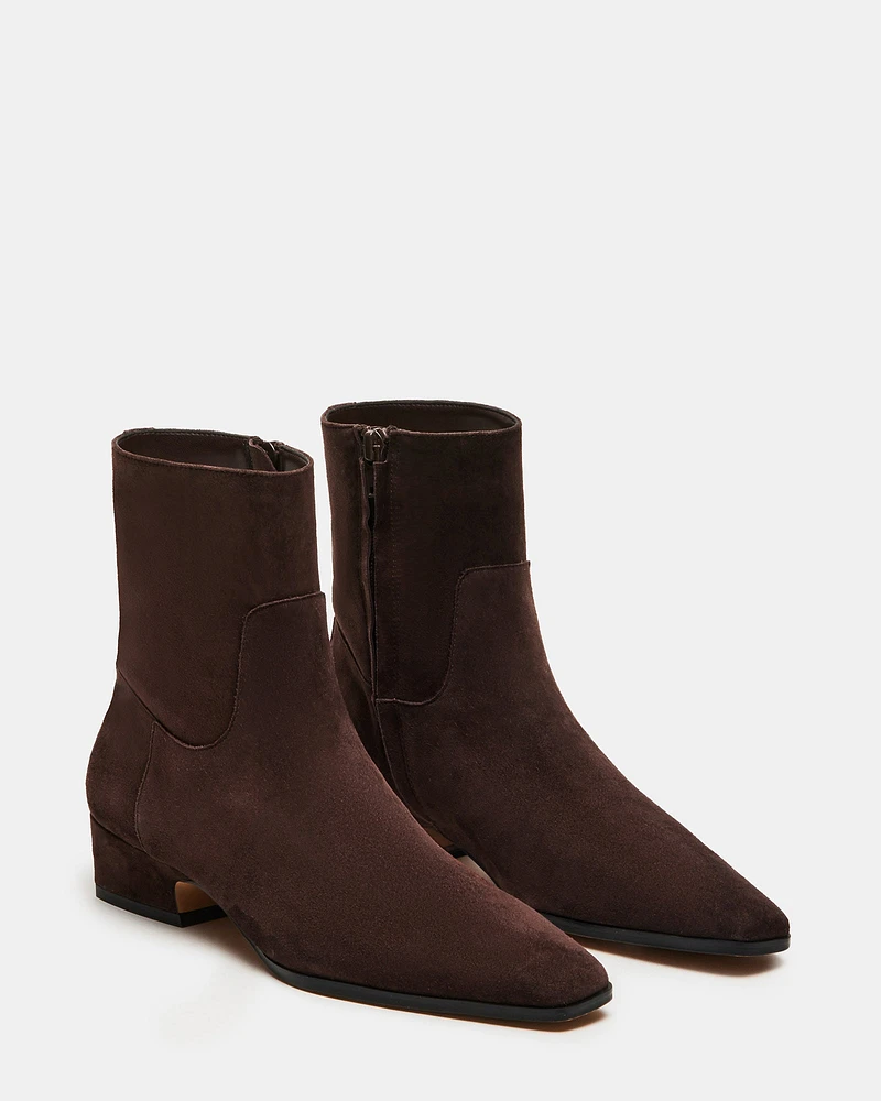 DUSTY BROWN SUEDE