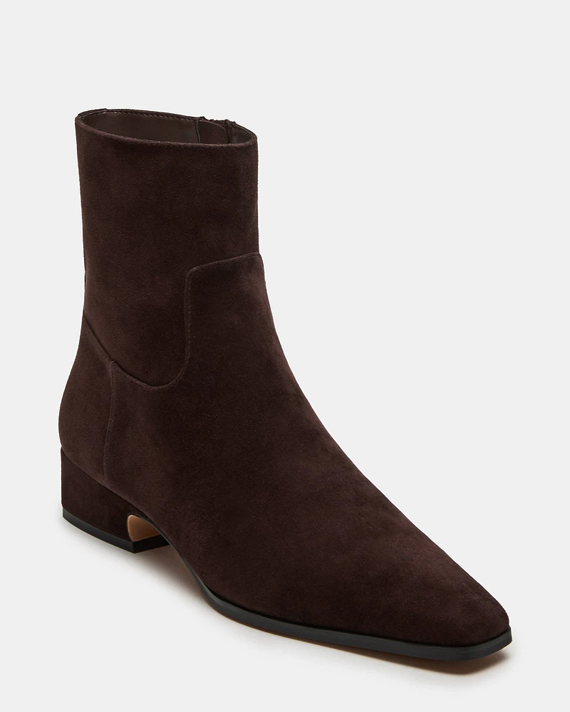 DUSTY BROWN SUEDE