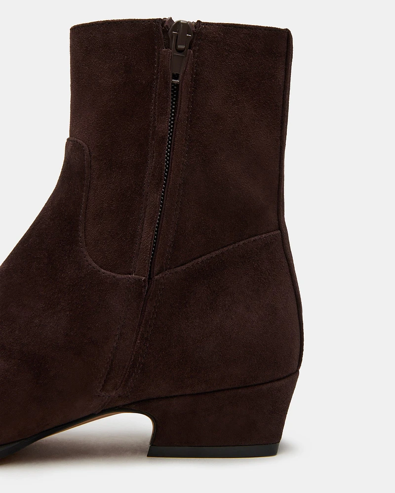 DUSTY BROWN SUEDE