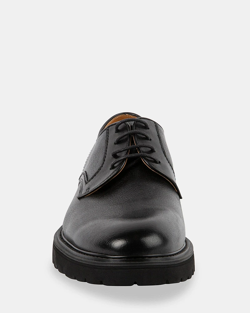 EMMERIC BLACK LEATHER