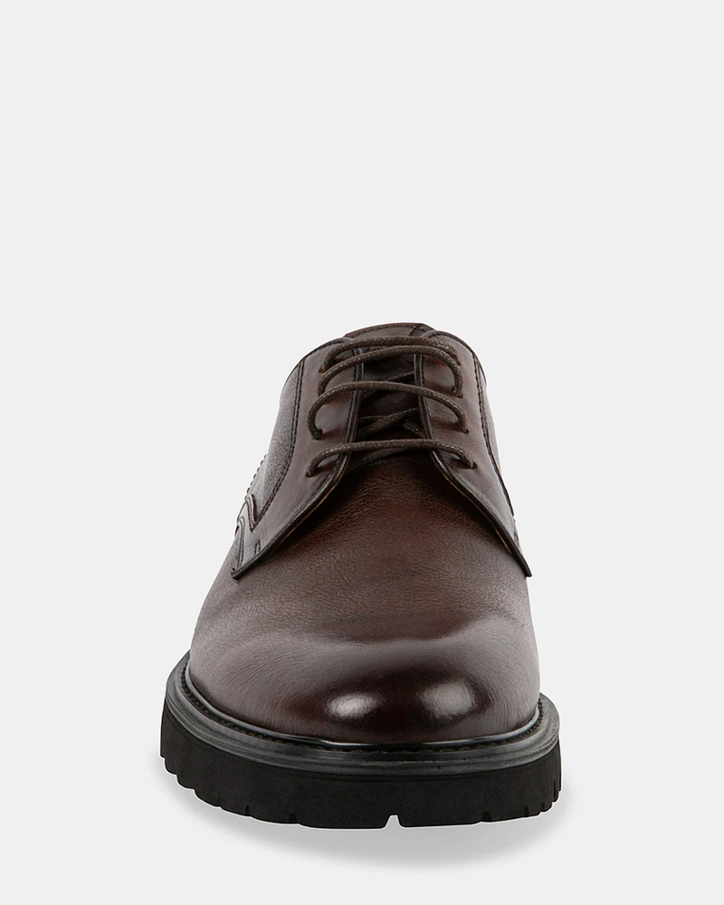 EMMERIC BROWN LEATHER