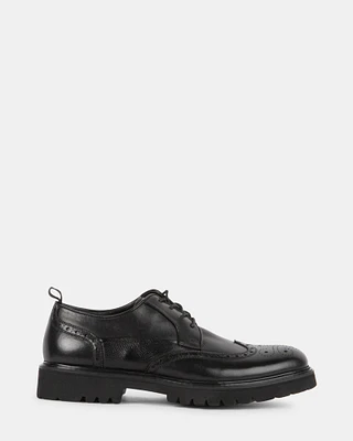 EMMULATE BLACK LEATHER