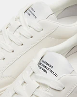 ENGAGE WHITE LEATHER
