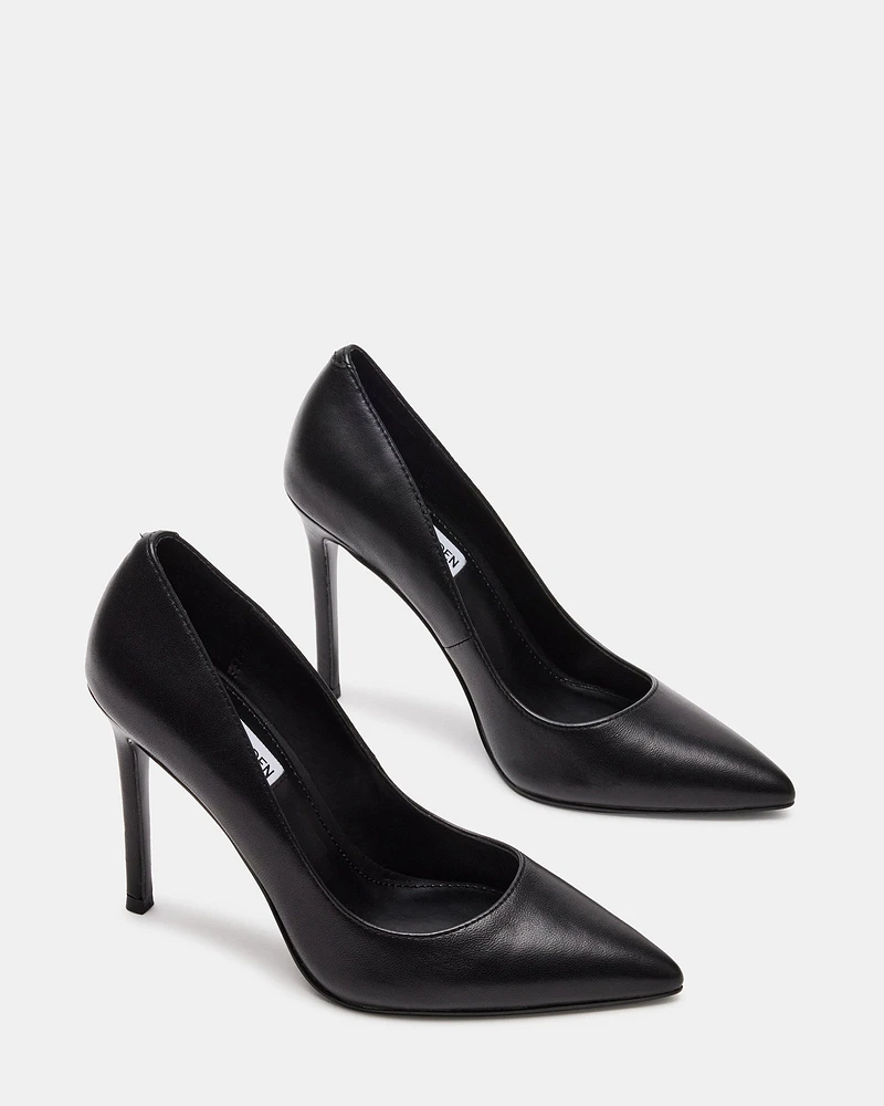 EVELYN BLACK LEATHER