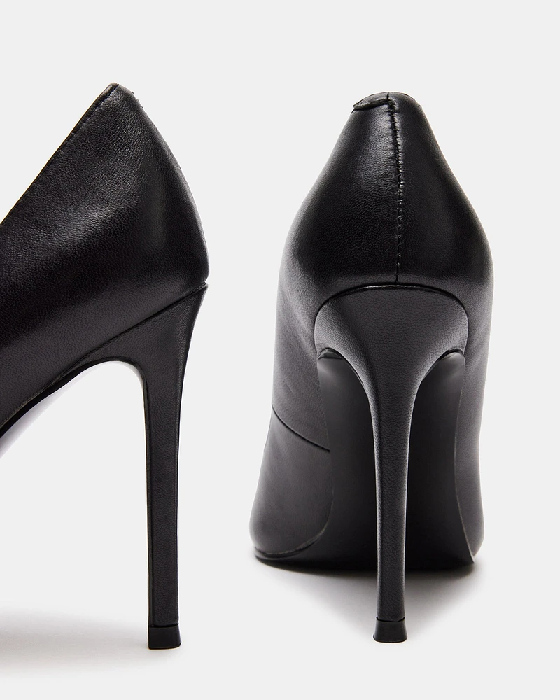 EVELYN BLACK LEATHER
