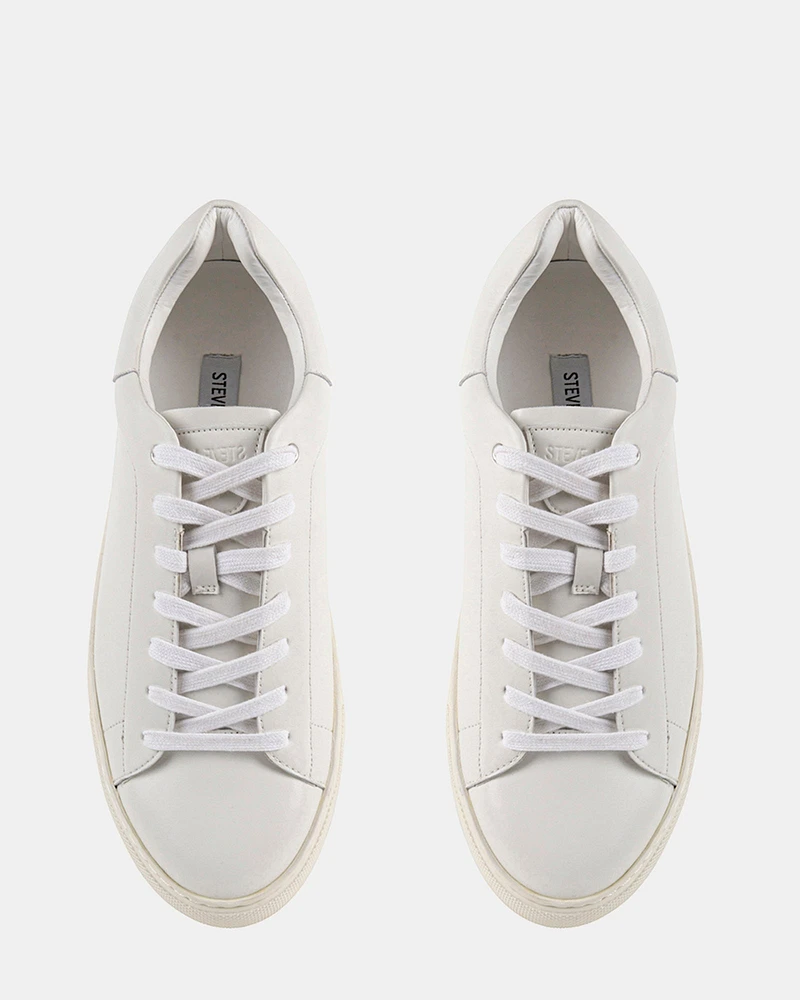 FOGARTY WHITE LEATHER