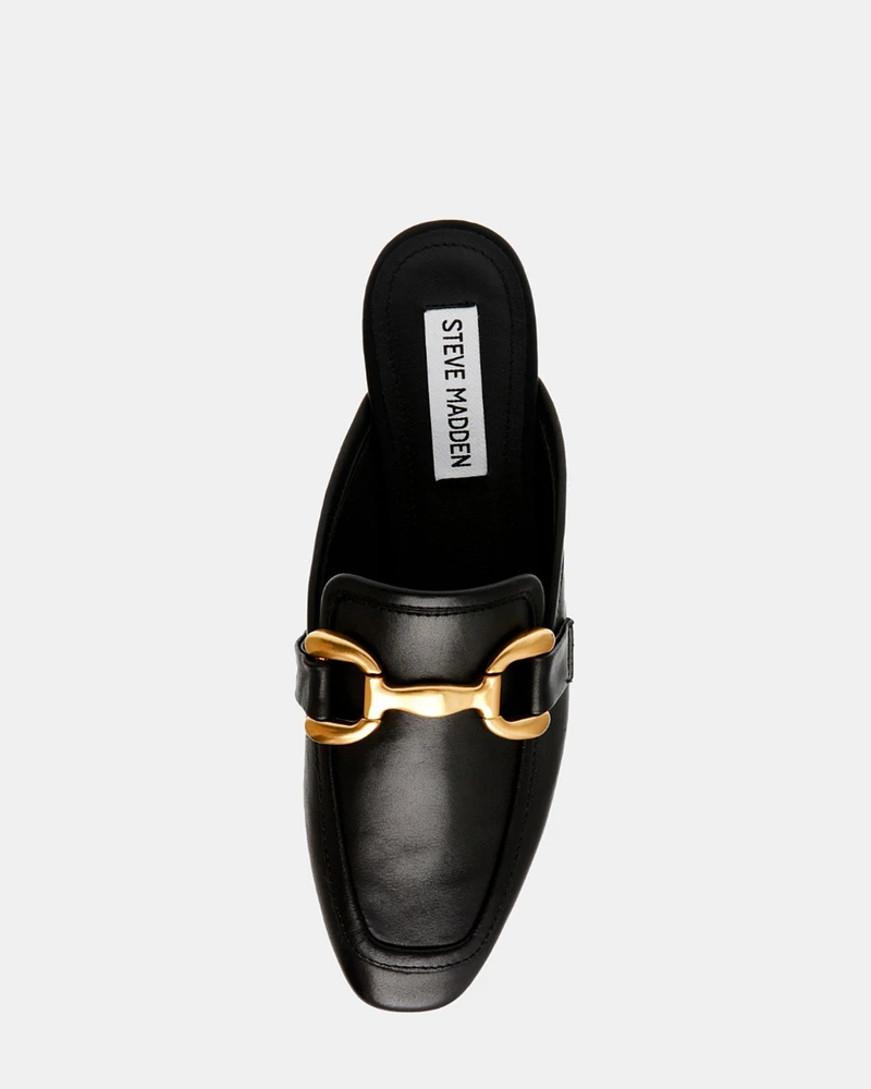FORTUNATE BLACK LEATHER