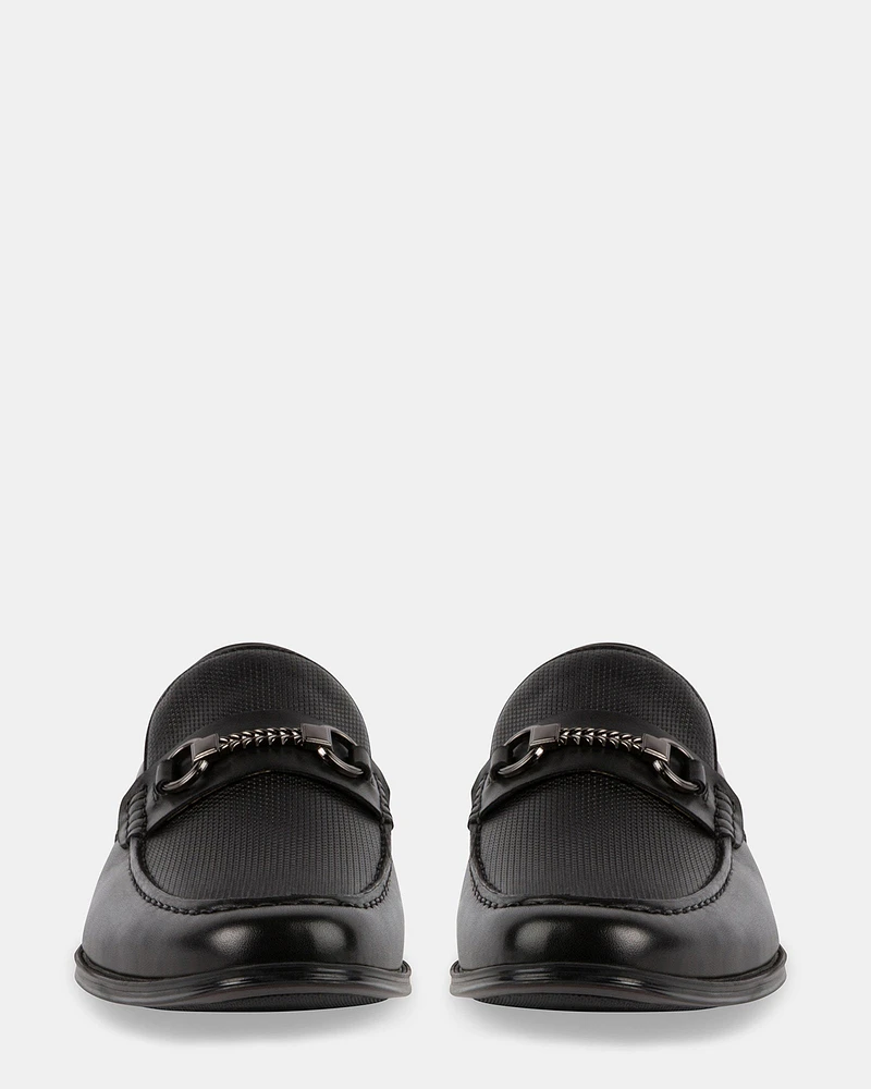 GEDDION BLACK LEATHER