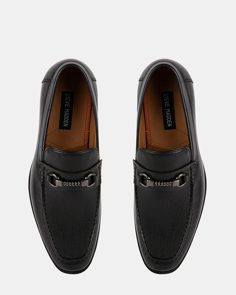 GEDDION BLACK LEATHER