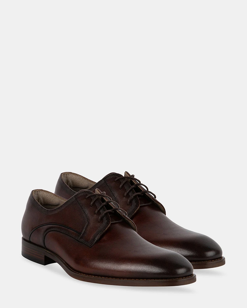 GIANNO BROWN LEATHER