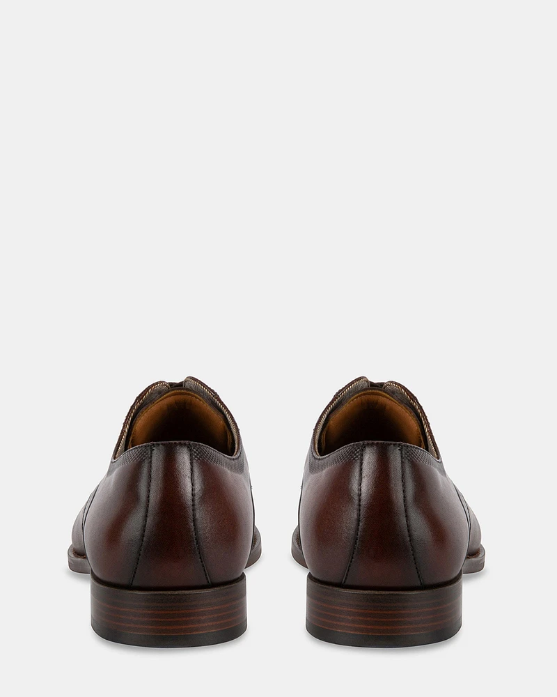 GIANNO BROWN LEATHER