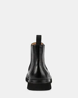 GILMORE BLACK LEATHER