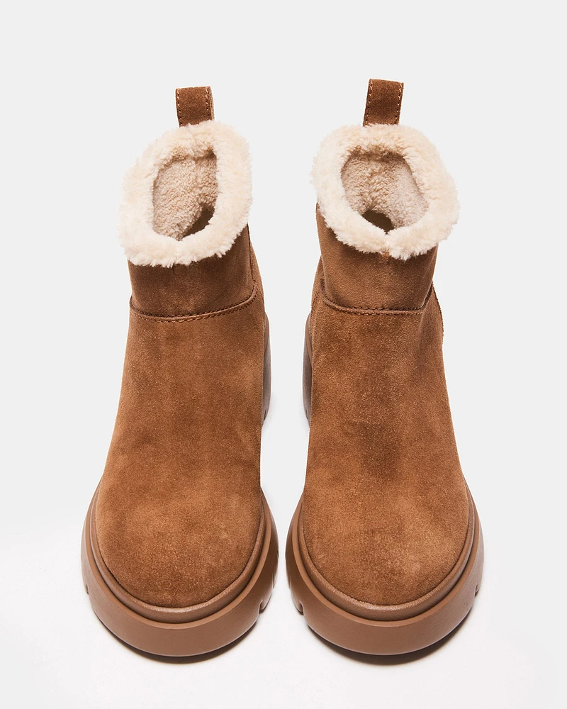 HATCHER BROWN SUEDE