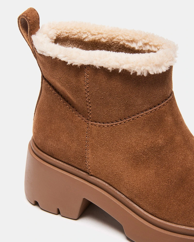 HATCHER BROWN SUEDE