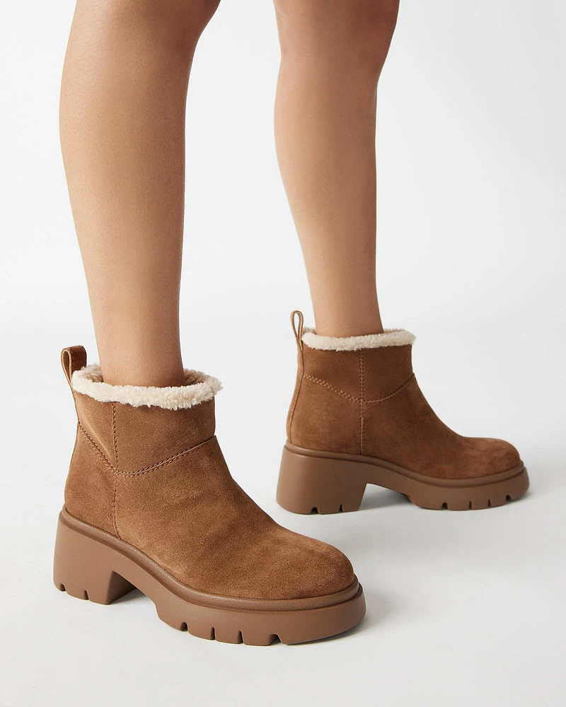 HATCHER BROWN SUEDE