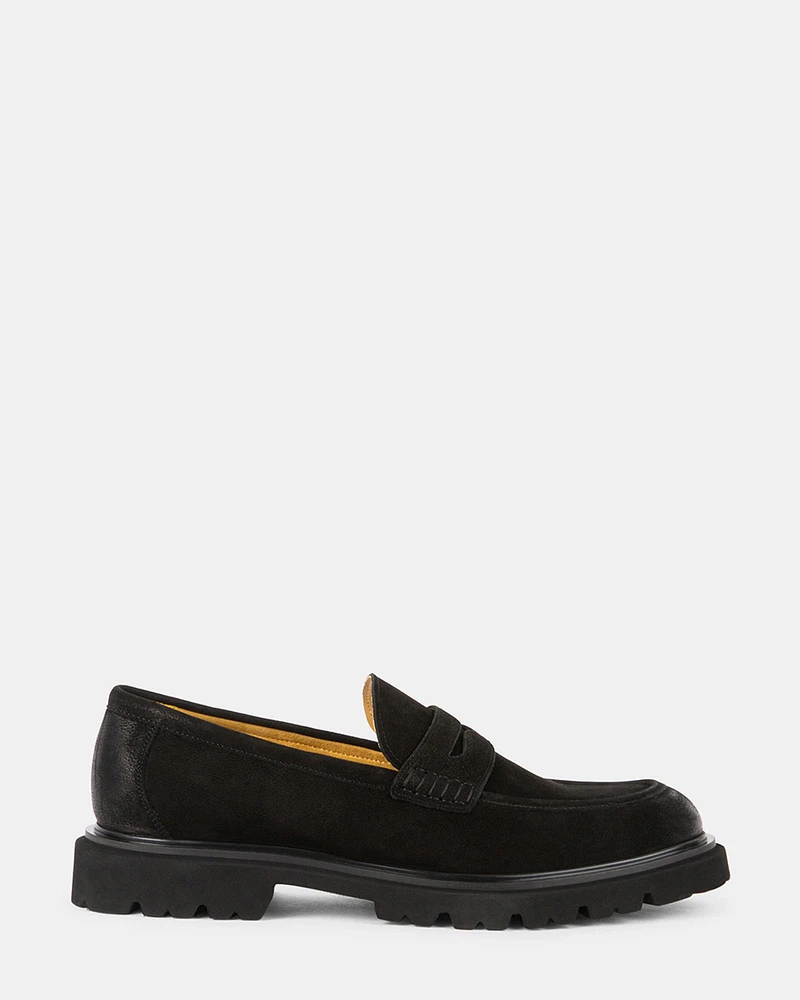 HERSHER BLACK NUBUCK