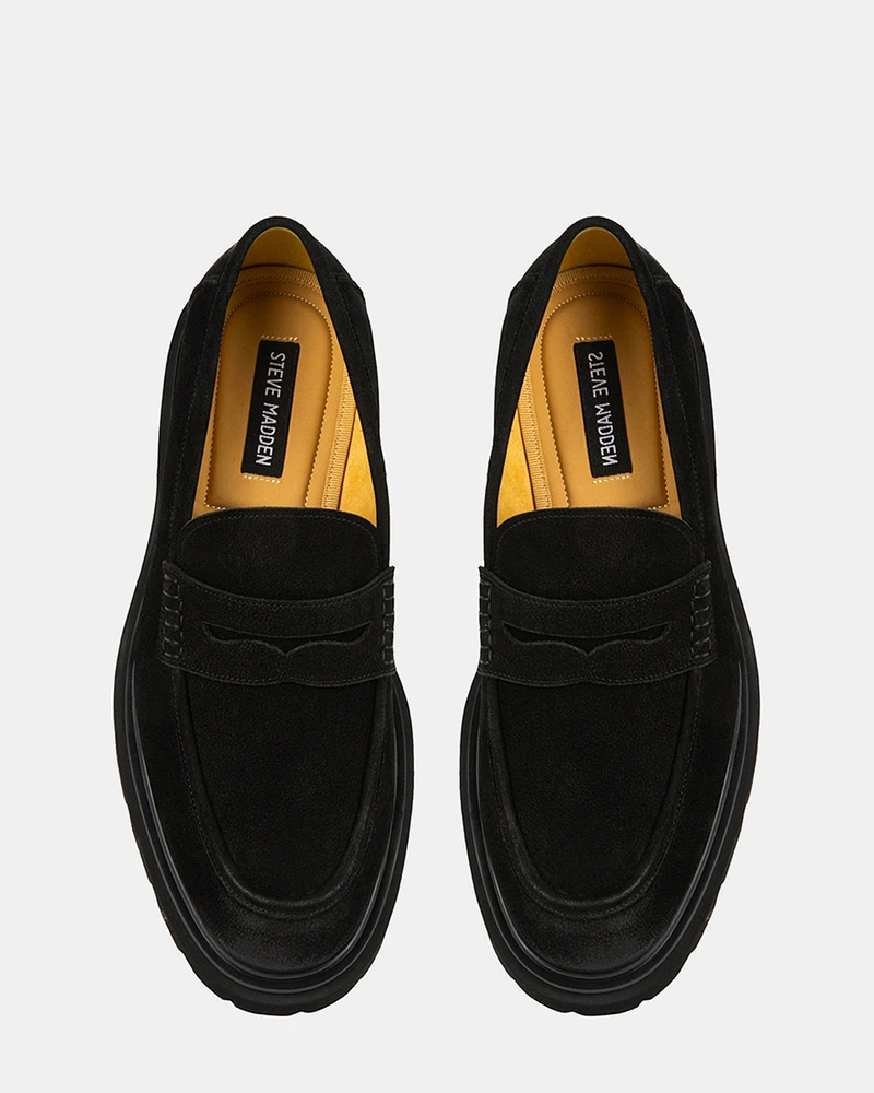 HERSHER BLACK NUBUCK