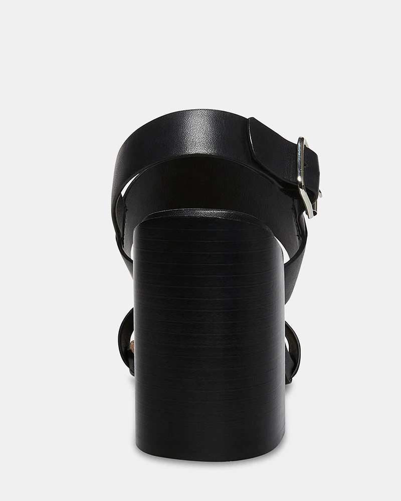 HOLLAND BLACK LEATHER