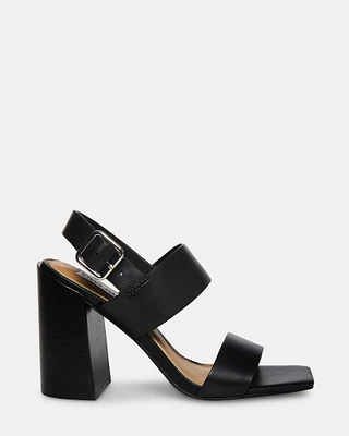 HOLLAND BLACK LEATHER