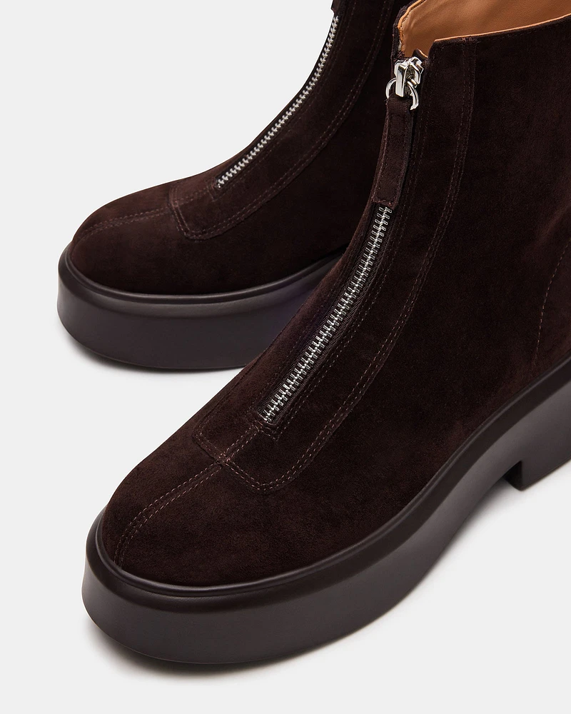 JONES BROWN SUEDE