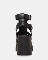 KIONA BLACK LEATHER
