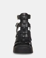 KIONA BLACK LEATHER