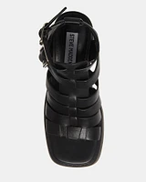 KIONA BLACK LEATHER