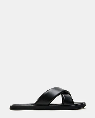 KLARKE BLACK LEATHER