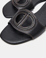 KYLAH BLACK LEATHER