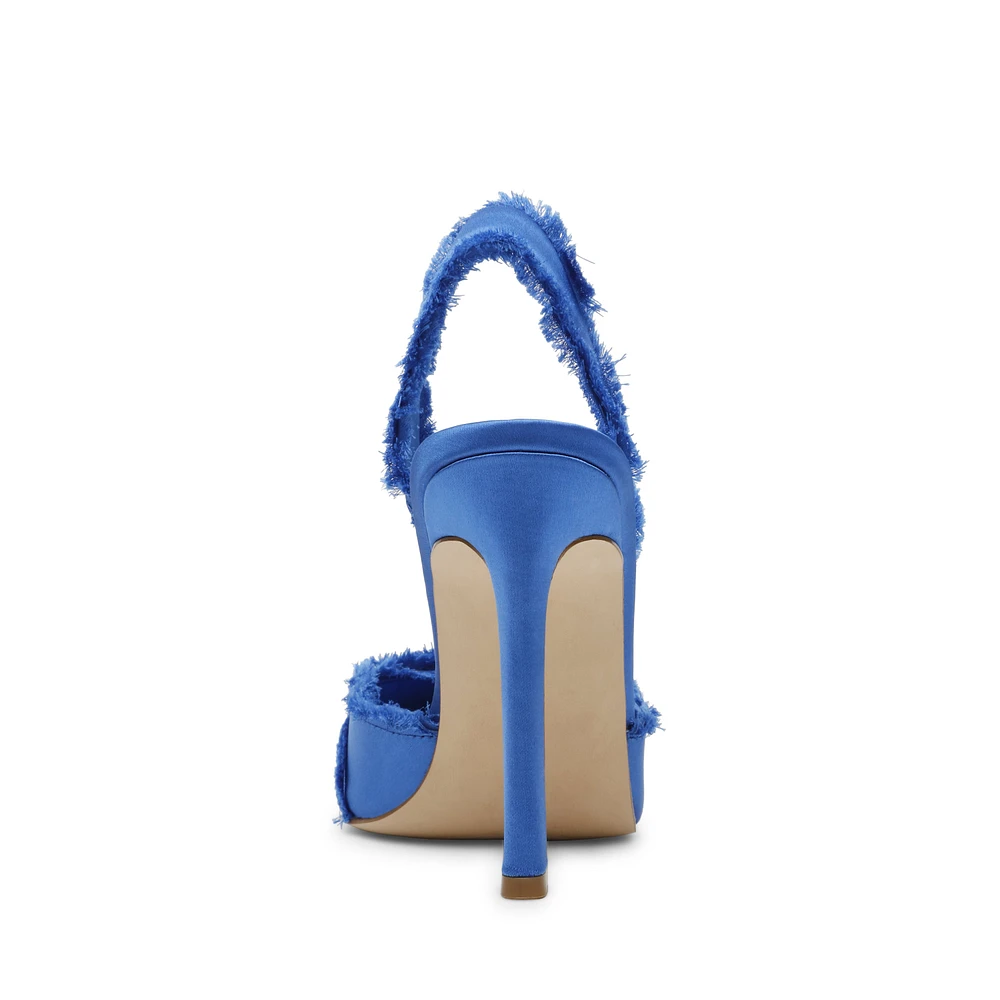 LARYSA BLUE SATIN