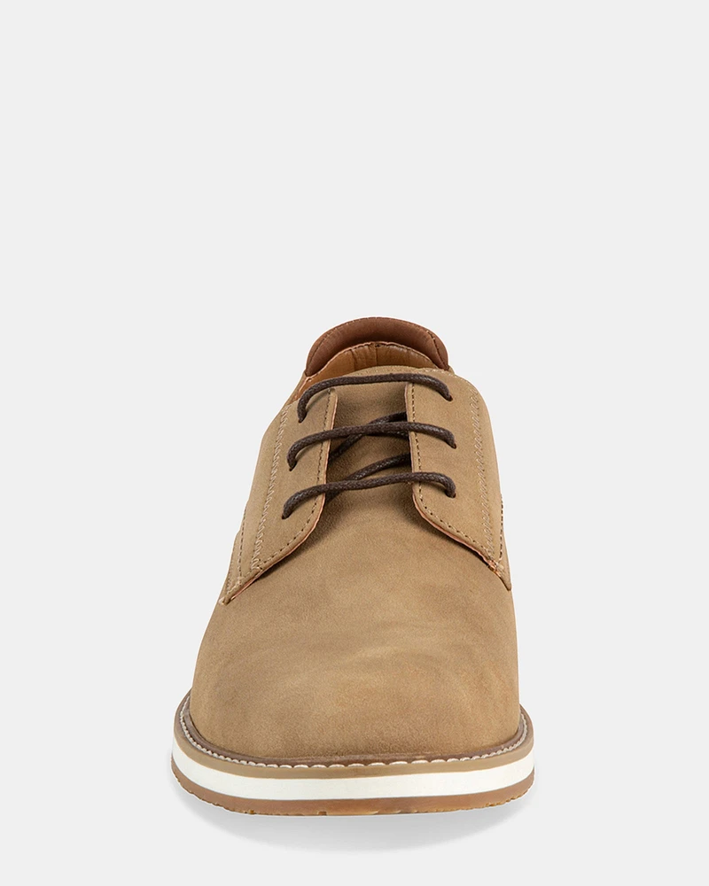 LINFORD TAUPE NUBUCK