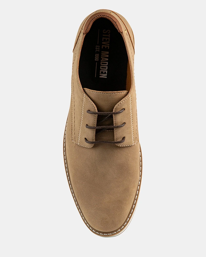 LINFORD TAUPE NUBUCK