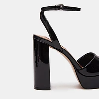 LOURDES BLACK PATENT