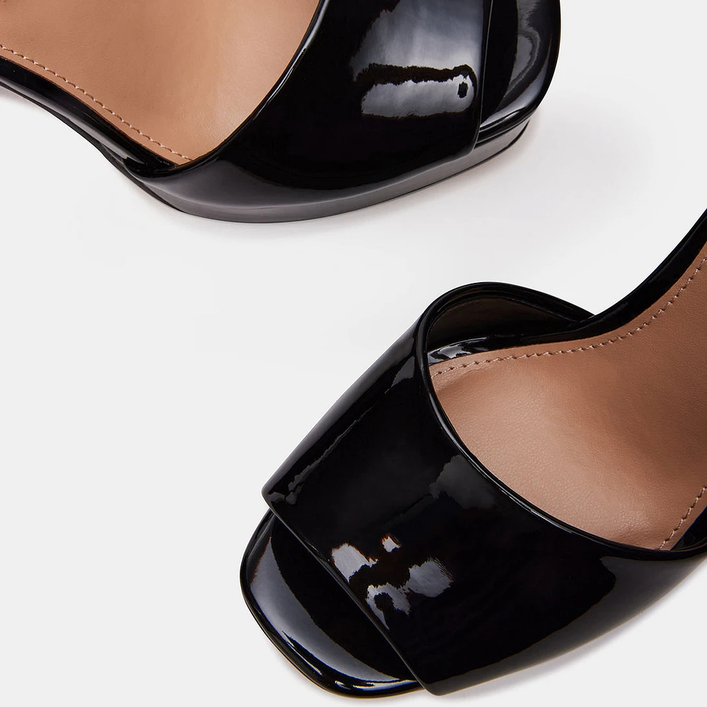 LOURDES BLACK PATENT