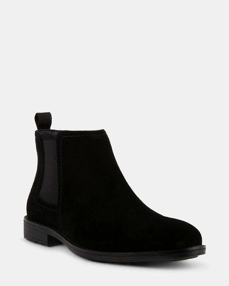 LYNARD BLACK SUEDE
