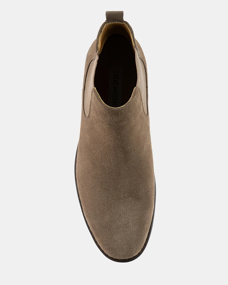 LYNARD TAUPE SUEDE