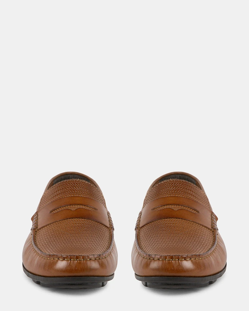 MANFREDI BROWN LEATHER