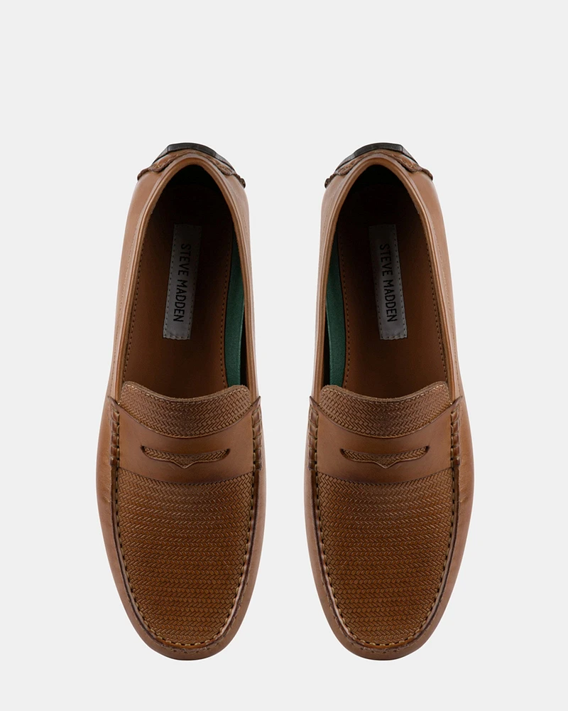 MANFREDI BROWN LEATHER