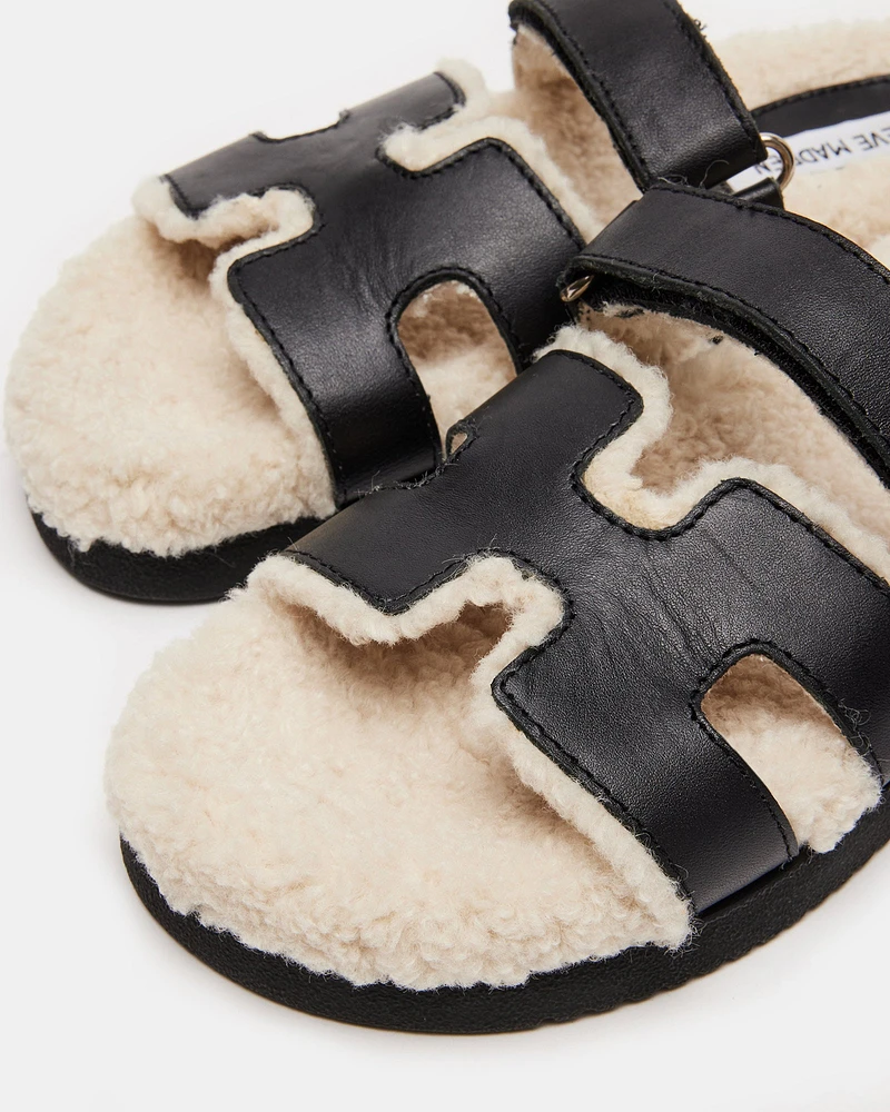MAYVEN-F BLACK LEATHER